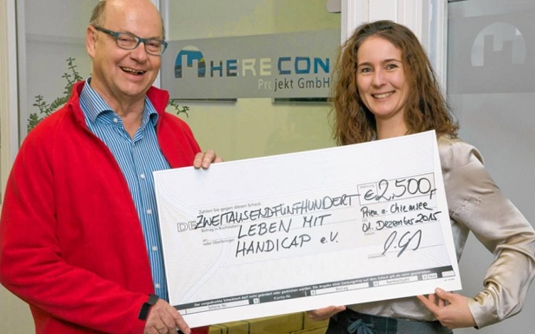 Herecon unterstützt Leben mit Handicap