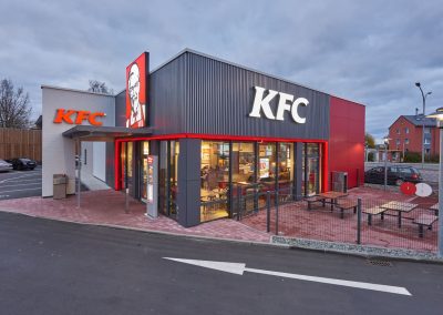 KFC Restaurant Immobilienprojekt Herecon