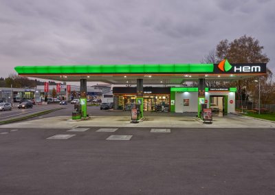 Immobileinprojekt Herecon HEM-Tankstelle in Kolbermoor