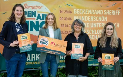 HERECON unterstützt Bernauer Bürgerhilfe mit Gutscheinen für das Bernauer Open Air Kino